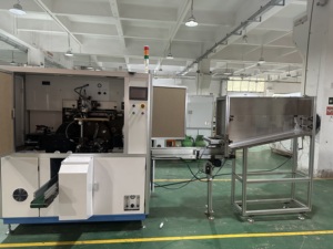 Đầy đủ tự động hình trụ PLC điều khiển lụa Màn hình máy in cho Lip Gloss Mỹ phẩm ống Màn hình in ấn - Product Image 5