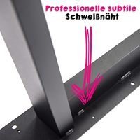 Großhandel Moderne Möbel Kaffee-Sofa-Tisch Industrieller Metall-Eisen-Stahlrahmen Basis Metall-Esstischbeine