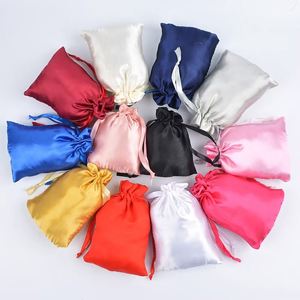 Sac à cordon en velours personnalisé en gros, pochette recyclable, douce, avec logo personnalisé, pour bijoux, cadeaux de mariage, emballage textile - Product Image 4