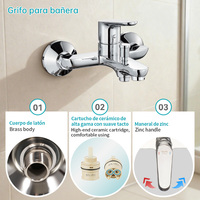 SOLVEX Diskon 6% Unit Mixer Shower Tak Terlihat dengan Jet Pijat Hujan Lembut, Fungsi Pause, Slide Bar, Desain Modern, Lapisan Krom