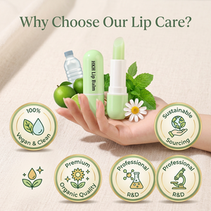 HKH Custom Mineral Organic Sugar Infused Vegan Lip Balm Private Label Clean Formula Moisturizing <b>Sunscreen</b> Long-Lasting Fruit - Product Image 5