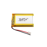 Batterie rechargeable au lithium-ion polymère de haute qualité UFX 103450 3,7 V 2000 mAh, OEM personnalisé, UL1642 CE UN38.3, fabricant
