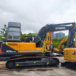 รถขุด HYUNDAI 305LC-9T มือสอง ไม่มีการรั่วไหลของน้ำมันหรือควันดำ อายุการใช้งานยาวนาน บริการหลังการขายหนึ่งปี แรงดันสูง มีสินค้าในสต็อก - Product Image 1