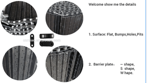 खड़ी 30 प्रकार के साथ स्क्रैप कन्वेयर बेल्ट चिप कन्वेयर श्रृंखला मोटर शीतलक टैंक बेल्ट - Product Image 6