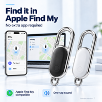 Localisateur Bluetooth F15 en gros compatible avec Apple Find My, clip métallique direct usine avec son d'alerte à une touche pour clés et sacs