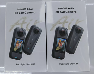 Insta360 X4 Air, Ligera y Portátil, Grabación Panorámica 8K30fps, Primera Tecnología Antivibración, Corrección Horizontal de 360° - Product Image 1
