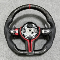 Volant en fibre de carbone pour BMW F30 F10 F15 F16 F31 F20 F25 E90 F01 F90 F25 F22 F36 F33 F32 E60 E71 E82 E90 F80 F82 F84 F87