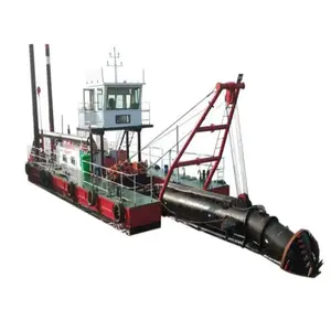 12 Inch Hot Selling Cutter Suction Dredger For Sand And Silt Dredging Of High Efficiency With1800 Cbm/h Water Flow Capacity