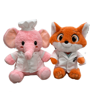 Nhà Máy Bán Hàng Trực Tiếp 20Cm Thêu Tùy Chỉnh Thiết Kế Đồ Chơi Sang Trọng Nhồi Bông Kawaii Búp Bê Đồ Chơi Sang Trọng Động Vật Cho Món Quà Giáng Sinh - Product Image 1