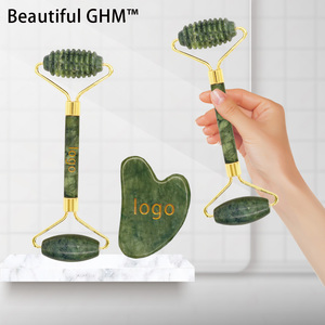 Logo gratuito verde guasha debian guasha sha jade stone <span class=keywords><strong>massaggio</strong></span> facciale strumento guasha debian marchiato gua sha <span class=keywords><strong>per</strong></span> i regali <span class=keywords><strong>di</strong></span> natale - Product Image 1