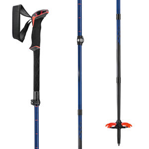 Bâtons <span class=keywords><strong>de</strong></span> <span class=keywords><strong>ski</strong></span> télescopiques réglables HONOR en <span class=keywords><strong>carbone</strong></span> ultra-léger, 110-130 cm, sangle <span class=keywords><strong>de</strong></span> poignet rembourrée réglable, poignée antidérapante, vitesse - Product Image 4