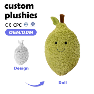 Đồ chơi nhồi bông trái cây siêu mềm mại, chất lượng cao, tùy chỉnh, gối thú nhồi bông trái cây có thể tháo rời - Product Image 1