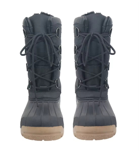 Chaussures d'hiver thermiques confortables noires personnalisées OEM et ODM YL620, bottes <span class=keywords><strong>de</strong></span> neige imperméables et chaudes pour hommes - Product Image 4