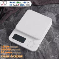 Timbangan Dapur Digital Elektronik Pintar dengan Fungsi Pengukur Berat Kapasitas 3kg Presisi 0.1g Bahan ABS