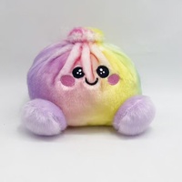 Nouvelle Peluche Anti-Stress Mignonne en Forme de Boulette avec Rembourrage en Coton PP, Design Brodé, Douce, Nouveauté, Cadeau de Collection