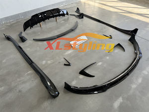 Kit carrosserie XLstyling plastique ABS FAST Aero kit Pare-chocs avant séparateur lèvre diffuseur arrière spoiler Pour <span class=keywords><strong>Tesla</strong></span> <span class=keywords><strong>Model</strong></span> 3 bodykit - Product Image 2