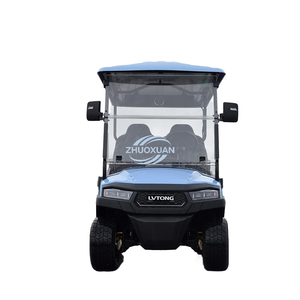 Voiturette de golf électrique deux places 48V 5kW, design léger pour travaux de jardinage - Product Image 1