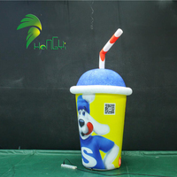 Vente directe usine : Gobelet gonflable personnalisé, bouteille gonflable publicitaire, forme décorative pour événements