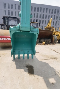 Excavatrice SK200-8 Kobelco d'occasion en excellente condition, excavatrice hydraulique d'origine japonaise sur chenilles Kobelco SK200-8 à vendre - Product Image 5