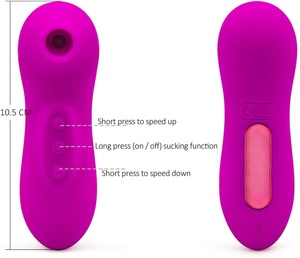 Stimulateur de mamelons rechargeable en vente directe d'usine, jouets sexuels pour femmes, succion clitoridienne érotique, vibrateur à succion clitoridienne - Product Image 3