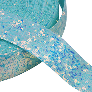 Cinta <span class=keywords><strong>de</strong></span> Lentejuelas Brillantes Boca's <span class=keywords><strong>de</strong></span> 38 mm (1.5 Pulgadas) <span class=keywords><strong>para</strong></span> Lazos <span class=keywords><strong>de</strong></span> Pelo DIY, Decoración <span class=keywords><strong>de</strong></span> Fiestas y Adornos <span class=keywords><strong>de</strong></span> Ropa - Product Image 2