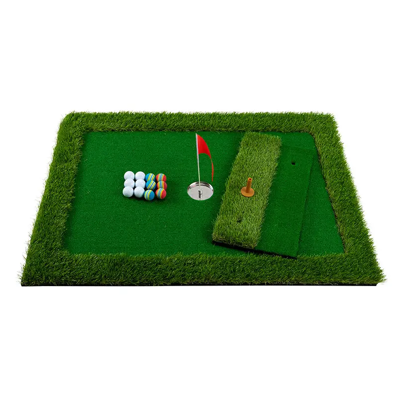 90*120cm Golf Chipping Putting Green estera flotante para piscina/agua/diversión al aire libre piscina juegos de golf con familia y amigos