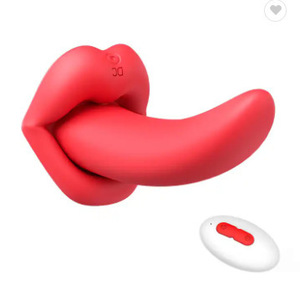 Juguetes Sexuales de Nuevo Estilo, Vibrador con Lengua Realista para Estimulación del Punto G y Clítoris, Gran Venta - Product Image 2