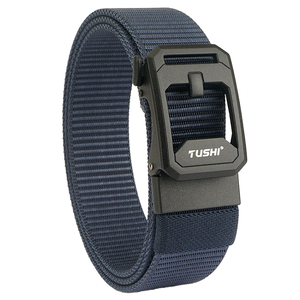 Cinturón Táctico Casual para Hombre <span class=keywords><strong>TUSHI</strong></span> 2026, Multifuncional, con Hebilla de Aleación de Bloqueo Automático, Bolsa de Nailon con Impresión por Transferencia de Calor - Product Image 4