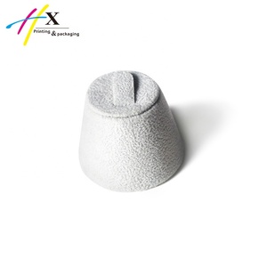 Chuyên Nghiệp Nhung Vòng Gắn Mannequin Đầu Sáng Tạo Độc Đáo Lucite Kim Cương Dây Chuyền Bằng Gỗ Bộ Cửa Sổ Trang Sức Hiển Thị - Product Image 6