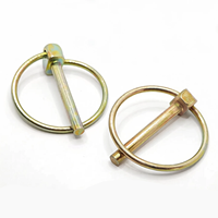 Goupille de verrouillage haute résistance avec clip en acier au carbone et goupille de sécurité pour emballage carton M1.5-M25
