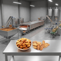 Mesin Pengolahan Almond Otomatis: Pemisah Kulit & Biji, Penggolong, Pemecah, Penyortir, Pengupas Kulit, Peralatan Produksi