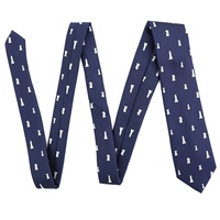 Cravate de luxe fine en soie 100% tissée sur mesure pour homme, motif échecs modernes, 6 cm, fournisseur chinois