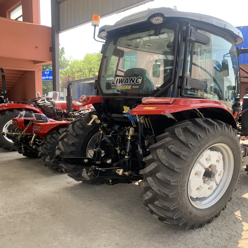 Mini tracteur multifonctionnel à quatre roues motrices à opération flexible de vente directe d'usine pour l'amerrissage et le buttage