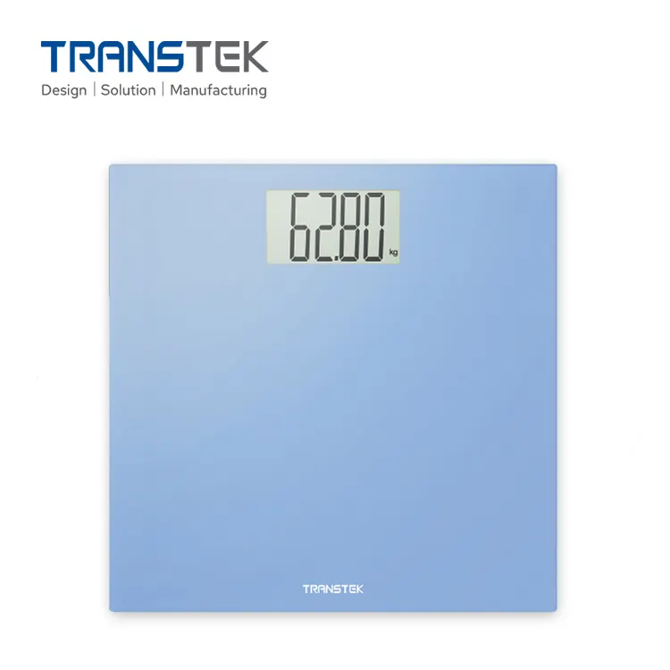 TRANSTEK Extra Large Big LCD VA Display Bathroom Scale High Accurate 180kg 199kg 200kg Digital Smart Body Weight Scale