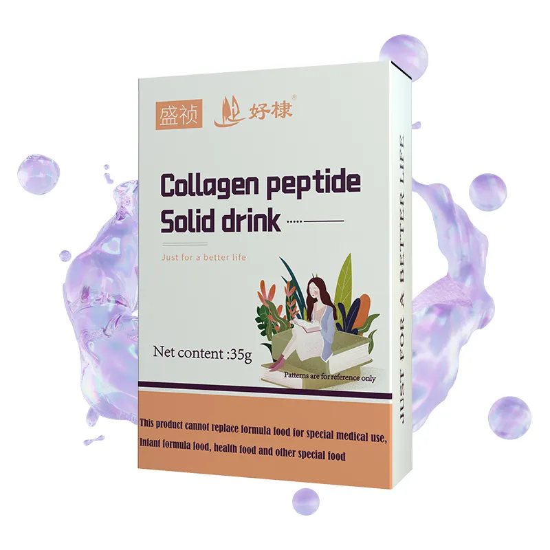 OEM nhãn hiệu riêng Cung cấp collagen peptide Bột hỗ trợ độ đàn hồi da hỗ trợ hệ thống miễn dịch chăm sóc sức khỏe bổ sung.