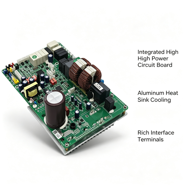 Multi-function BLDC Inverter Driver Board Built-in EMI Filter Multiple Safety Protection BLDC Fan PCB Board