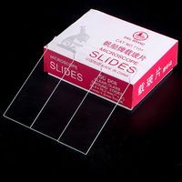 Ex-Lab Wholesale 7101 Microscope Slide Both Sides Smooth Glass Slide Water-ground Edges Right Angle and Guide Angle