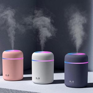 Humidificateur d'air portable USB pour voiture et extérieur, mini pulvérisateur <span class=keywords><strong>de</strong></span> brume d'<span class=keywords><strong>eau</strong></span> H2O 300 ml avec lumière LED colorée, diffuseur <span class=keywords><strong>de</strong></span> brume en gros - Product Image 2