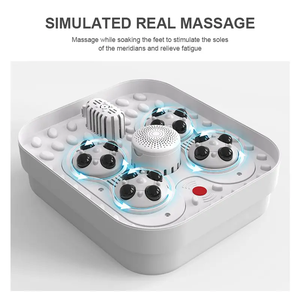 Portatile multifunzione Shiatsu massaggio ai piedi <span class=keywords><strong>Spa</strong></span> rilassante bolle di riscaldamento motorizzato <span class=keywords><strong>Pedicure</strong></span> pieghevole pediluvio <span class=keywords><strong>Spa</strong></span> - Product Image 4