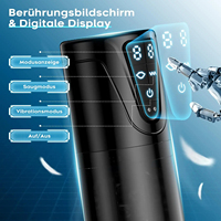 IPX7 Elektrischer Männlicher Saug-Stimulator Automatische Vakuum-Saugmaschine Masturbationsbecher für Penisstimulation