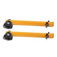 Bloqueur manuel pliable pour stationnement de voiture, protection de la route, barrière de verrouillage, poteaux pliables