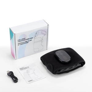 Masseur chauffant pour genoux rechargeable et amélioré, avec lumière rouge LED 660nm 850nm, pour genou, épaule, coude - Product Image 1