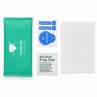 Kit de protection d'écran : Lingettes alcoolisées, absorbant la poussière, autocollants de guidage, chiffon microfibre pour l'installation de films de protection de téléphone portable – Vente en gros OEM
