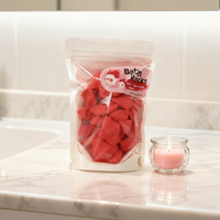 Bombes de bain effervescentes colorées en petits morceaux pour une relaxation spa - Vente en gros