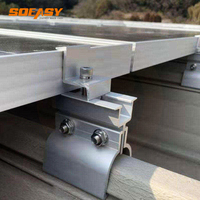 Support de fixation universel pour panneaux solaires sur toiture métallique (Klip Lok)
