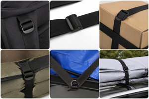 Fibbia a camma piccola in plastica per cinghie, fibbia a pressione regolabile per impieghi gravosi, per zaini, borse, bagagli, attrezzatura outdoor, OEM ODM - Product Image 3