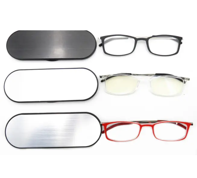 In stock thin reading glasses Mens thin lenses CE design optics reading glasses