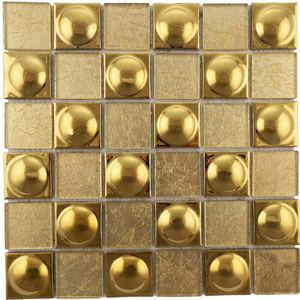 High Quality Self Adhesive <strong>Wall</strong> Decorations Aluminium <strong>Plastic</strong> Metal Mosaic <strong>Tiles</strong> - Product Image 3