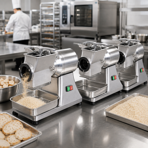 Broyeur de pain et râpe à fromage professionnels en acier inoxydable – Équipement de mouture alimentaire pour la boulangerie - Product Image 5