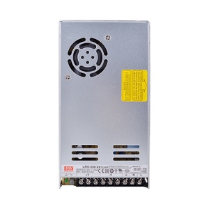 MeanWell LRS-350-24 단일 울트라 슬림 24 볼트 14A 350W 스위칭 전원 공급 장치 (산업용 제어 시스템용 팬 냉각) - Product Image 2
